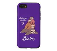 Custodia per iPhone SE (2020) / 7/8 Solo una ragazza che ama bradipi carina