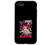 Custodia per iPhone SE (2020) / 7/8 Solo una ragazza che ama i bradipi divertente bradipo