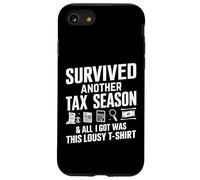 Custodia per iPhone SE (2020) / 7/8 Sono sopravvissuto a un'altra stagione fiscale e tutto ciò che ho ottenuto è stato questo pessimo