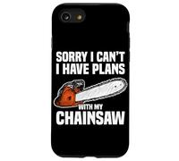 Custodia per iPhone SE (2020) / 7/8 Sorry i can't taglialegna Waldarbeiter motosega legno