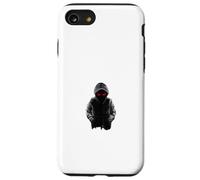 Custodia per iPhone SE (2020) / 7/8 Spaventoso sconosciuto diavolo occhi horror Art Design