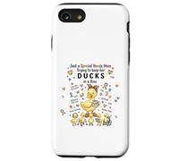 Custodia per iPhone SE (2020) / 7/8 Special Needs Mom Autism Caregivers Cute Mama Duck