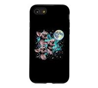 Custodia per iPhone SE (2020) / 7/8 Sphynx Cat Moon - Divertente meme del proprietario del gatto Sphynx Sphynx Cats