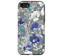 Custodia per iPhone SE (2020) / 7/8 Stampa moderna del giardino fiorito del cottage