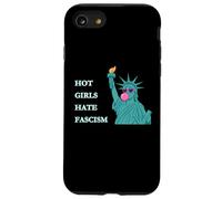 Custodia per iPhone SE (2020) / 7/8 Statua della Libertà Le ragazze calde odiano il fascismo