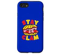 Custodia per iPhone SE (2020) / 7/8 Stay Clam Carino Giochi di parole Umorismo divertente