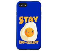 Custodia per iPhone SE (2020) / 7/8 Stay Egg, grazioso design Kawaii a forma di uovo fritto
