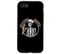 Custodia per iPhone SE (2020) / 7/8 Staying Alive Skeleton Drink Coffee Baristas Coffee Lover