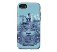 Custodia per iPhone SE (2020) / 7/8 Steampunk Aesthetic Macabra Encyclopedia Maya Statue