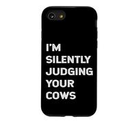 Custodia per iPhone SE (2020) / 7/8 Sto giudicando silenziosamente le tue mucche Allevatore di bovini da manzo