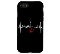 Custodia per iPhone SE (2020) / 7/8 Stoccarda Skyline Battito del Cuore Germania Amo Stuttgart
