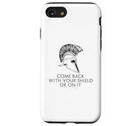 Custodia per iPhone SE (2020) / 7/8 Storia greca classica - Laconica Antica Sparta Citazione