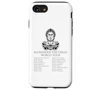 Custodia per iPhone SE (2020) / 7/8 Storia greca classica - Tour mondiale di Alessandro Magno