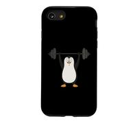 Custodia per iPhone SE (2020) / 7/8 Strong Penguin Palestra Sollevamento Pesi Powerlifting Fitness