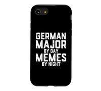 Custodia per iPhone SE (2020) / 7/8 Studente tedesco di filologia germanica di notte memes maggiore di giorno