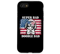 Custodia per iPhone SE (2020) / 7/8 Super Bad Doodle Papà doodle dorato labradoodle divertente cane papà