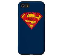 Custodia per iPhone SE (2020) / 7/8 Superman Shattered Shield Logo