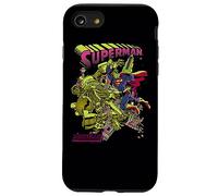 Custodia per iPhone SE (2020) / 7/8 Superman Versus Metallo Blacklight