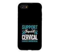Custodia per iPhone SE (2020) / 7/8 Support Squad - Nastro da combattimento per la sensibilizzazione al cancro cervicale