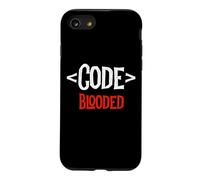 Custodia per iPhone SE (2020) / 7/8 Sviluppatore programmatore - Code Tag Blooded - Coding Coder