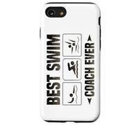Custodia per iPhone SE (2020) / 7/8 Swimmer Coach Humor Miglior Coach di nuoto mai nuotato