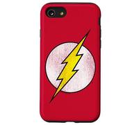 Custodia per iPhone SE (2020) / 7/8 The Flash Logo Distressed White & Yellow