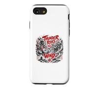 Custodia per iPhone SE (2020) / 7/8 Thunder cavalca la leggenda Yokai del vento e della tempesta