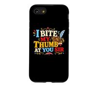 Custodia per iPhone SE (2020) / 7/8 Ti mordo il pollice letteratura Teatro Nerd Shakespeare