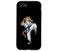 Custodia per iPhone SE (2020) / 7/8 Tigre Arti marziali Karate Kickboxing Taekwondo Jiu Jitsu