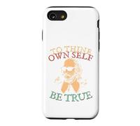Custodia per iPhone SE (2020) / 7/8 To Thine Own Self Be True.. Shakespeare in Sunglasses Hamlet