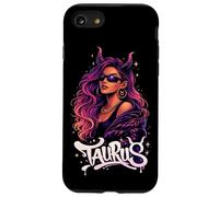 Custodia per iPhone SE (2020) / 7/8 Toro Regina Zodiaco Astrologia Toro Oroscopo Arte Celeste