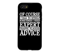 Custodia per iPhone SE (2020) / 7/8 Traffic Flagger Apparel - Miglior design divertente bandiere