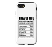 Custodia per iPhone SE (2020) / 7/8 Travel Life Fatti nutrizionali Vacanza divertente