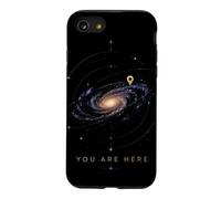 Custodia per iPhone SE (2020) / 7/8 Tu sei qui Mappa della galassia Scienza spaziale Astronomia