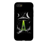 Custodia per iPhone SE (2020) / 7/8 UFO Rapimento Astronauta Spazio Esterno Galassia Universo Spazio