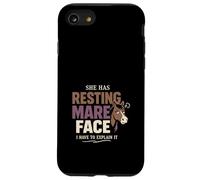 Custodia per iPhone SE (2020) / 7/8 Umorismo del cavallo Proprietario esperto del cavallo Posso leggere i cavalli