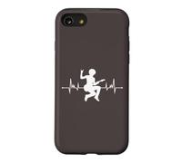 Custodia per iPhone SE (2020) / 7/8 Un regalo per chitarrista per amanti della musica con battito cardiaco