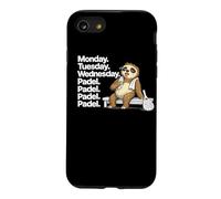 Custodia per iPhone SE (2020) / 7/8 Un Simpatico Bradipo Appassionato Di Padel