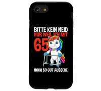 Custodia per iPhone SE (2020) / 7/8 Unicorn 65° Compleanno Per Favore, Niente Invidia - 65 Anni