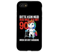 Custodia per iPhone SE (2020) / 7/8 Unicorn 90° Compleanno Per Favore, Niente Invidia - 90 Anni