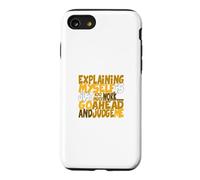 Custodia per iPhone SE (2020) / 7/8 University Varsity-Gold Color Go Ahead, Judge Me Yellow