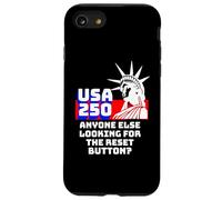 Custodia per iPhone SE (2020) / 7/8 USA 250 Pulsante Reset Design American Liberty