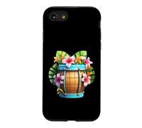 Custodia per iPhone SE (2020) / 7/8 Vacanze estive a botte di fiori di ibisco tropicale