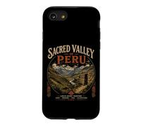 Custodia per iPhone SE (2020) / 7/8 Valle sacra del Perù Vintage Viaggi Grafica Cusco Ande