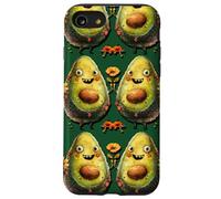 Custodia per iPhone SE (2020) / 7/8 Vegetable Pattern For Womens Gardening Season Funny Avocado