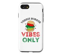 Custodia per iPhone SE (2020) / 7/8 Veggie Burger Vibes Solo Divertente BBQ Cookout Cucina Vegetariana