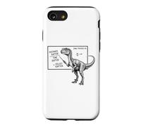 Custodia per iPhone SE (2020) / 7/8 Velociraptor Distanceraptor Timeraptor Divertente Fisica Scienza