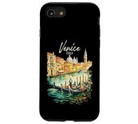 Custodia per iPhone SE (2020) / 7/8 Venezia Gondola Italia Viaggio Souvenir Acquerello