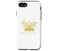 Custodia per iPhone SE (2020) / 7/8 Veni Vidi Vici - Citazione latina Giulio Cesare - Roma antica