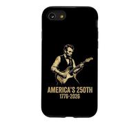 Custodia per iPhone SE (2020) / 7/8 Ventaglio musicale americano per il 250° anniversario rock stile 1776-2026